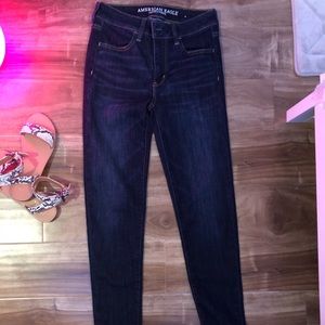 American eagle jeans super super stretch